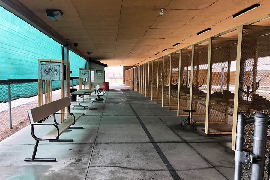 25- & 75-yard ranges at Lee Kay Public Shooting Range